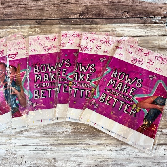 6pk JOJO Party Tablecloth Lot - NEW - Picture 4 of 4